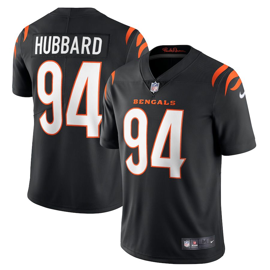 Men Cincinnati Bengals #94 Sam Hubbard Nike Black Vapor Limited NFL Jersey